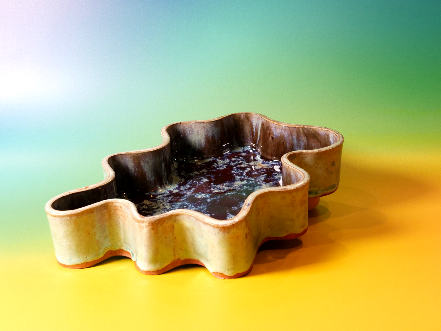 Lava Bloom Splat Platter