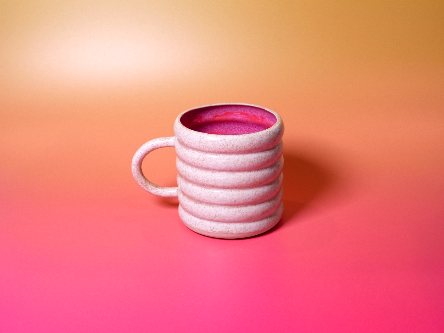 Horchata & Rose Bubble Mug — 18 oz