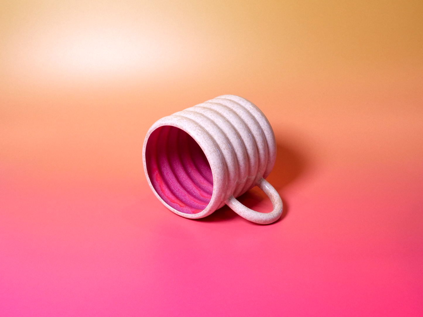 Horchata & Rose Bubble Mug — 18 oz