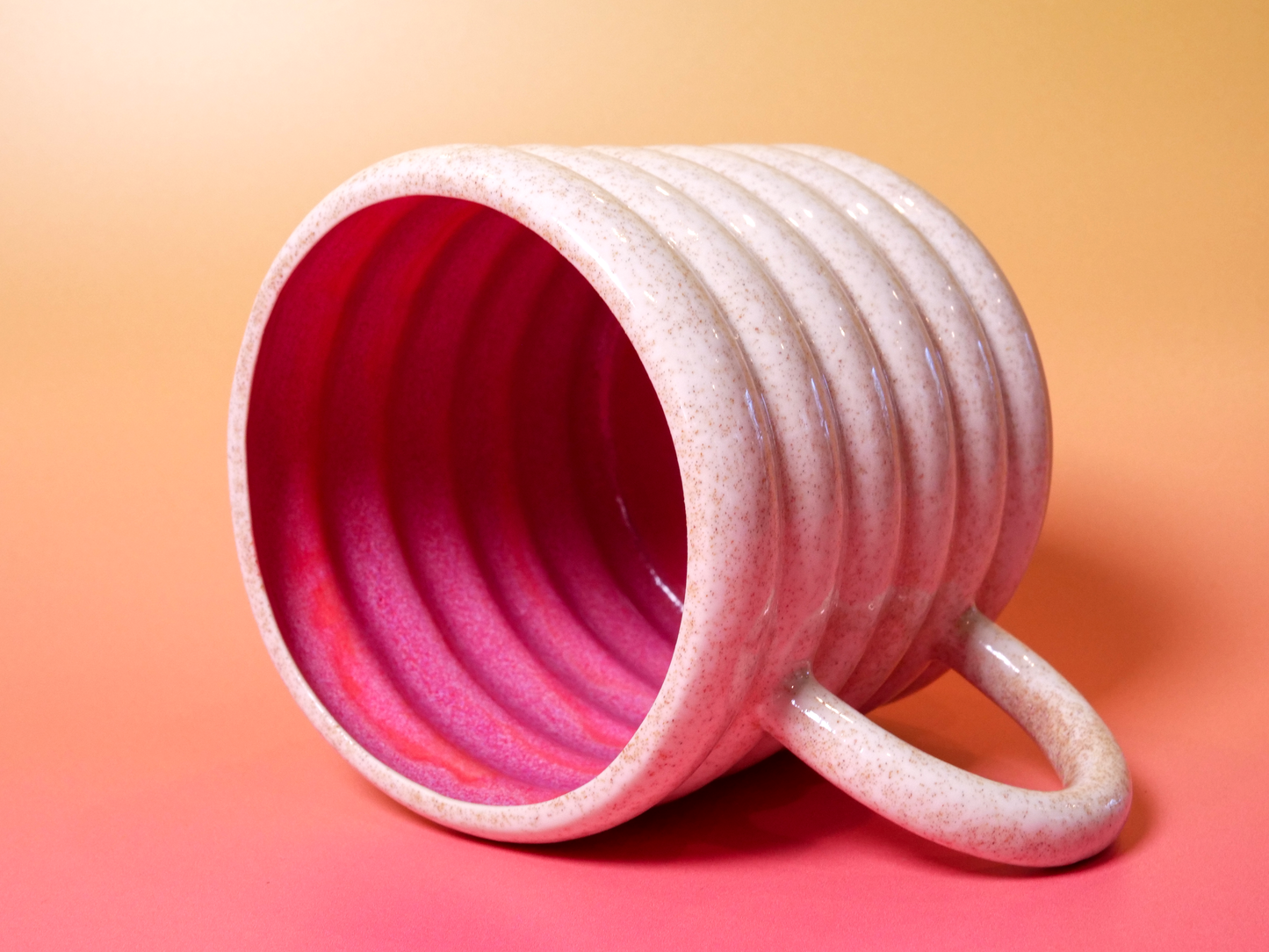 Horchata & Rose Bubble Mug — 18 oz