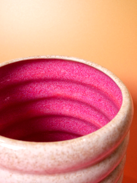 Horchata and Rose Tumbler — 18 oz