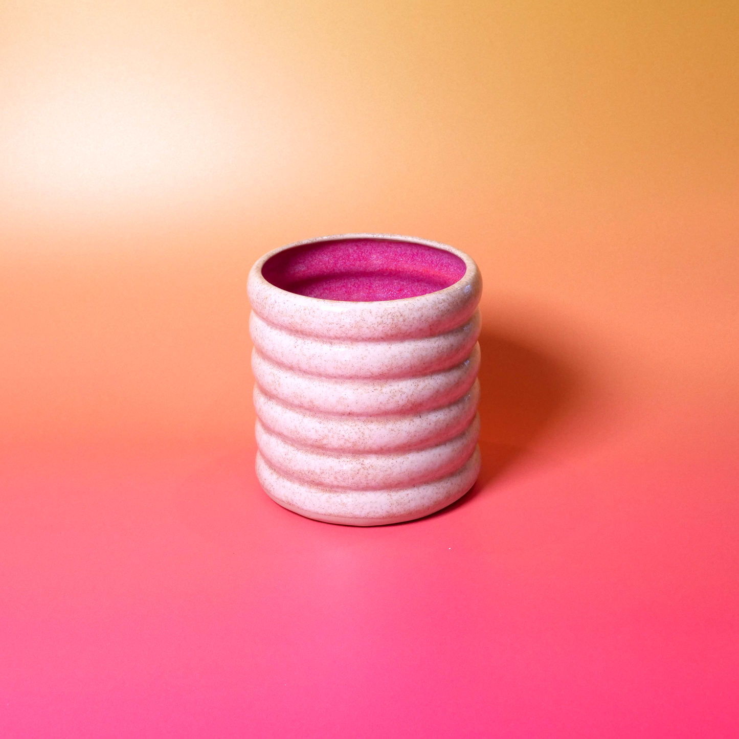 Horchata and Rose Tumbler — 18 oz