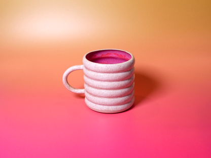 Horchata & Rose Bubble Mug — 18 oz